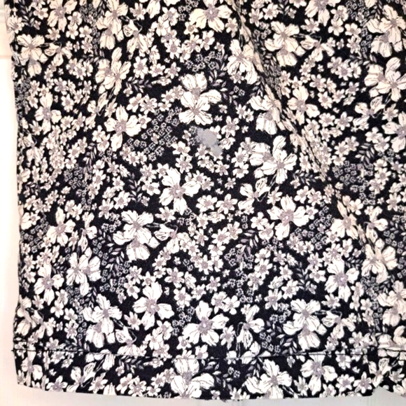 Karen Scott Neutral Floral Midi Skort Shorts Skirt Plus Size 16 - Picture 3 of 5